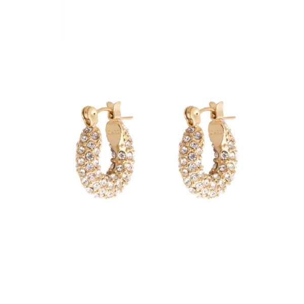 FULL BLING CREOLE SMALL - CRYSTAL