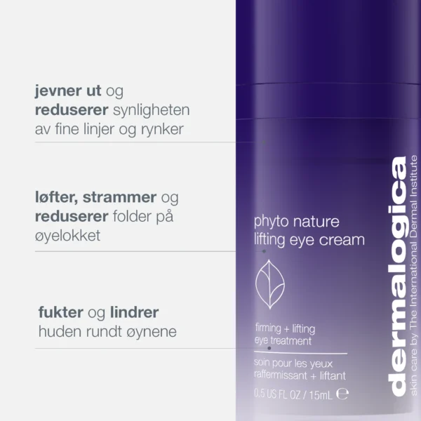 DERMALOGICA - phyto nature lifting eye cream - Bilde 2